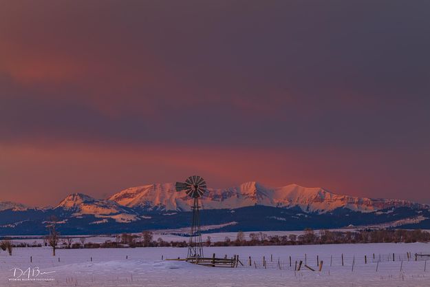 Triple Peak And The Windmill. Photo by Dave Bell.