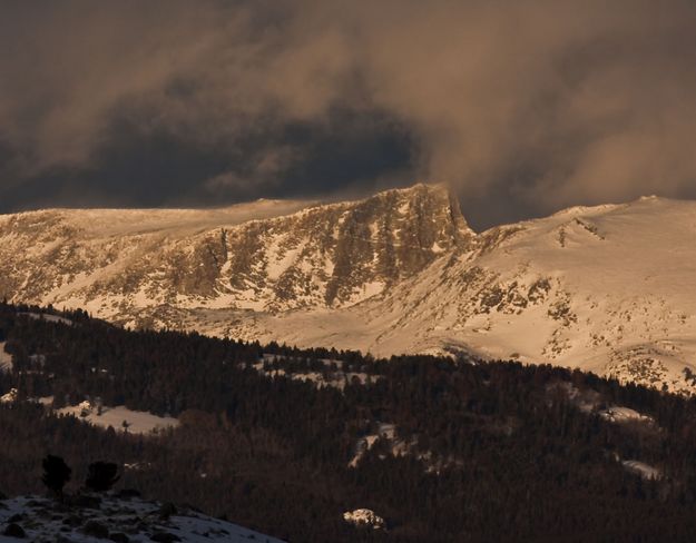 Stormy Last Light. Photo by Dave Bell.