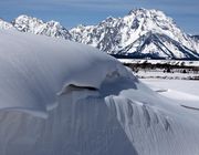 Mt. Moran. Photo by Dave Bell.