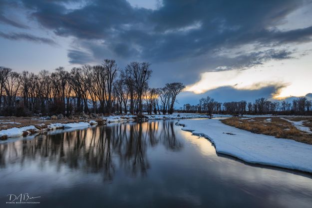 Sunset Reflection. Photo by Dave Bell.