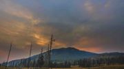 Smokey Sunset. Photo by Dave Bell.