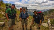 Atop White River Pass--7.638'--A 2,400' Climb From Camp. Photo by Dave Bell.