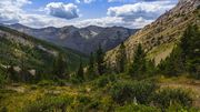 Descending Into The White River Valley. Photo by Dave Bell.