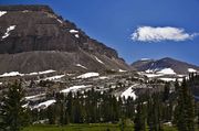 Triangle Peak With Doubletop Peak Behind. Photo by Dave Bell.