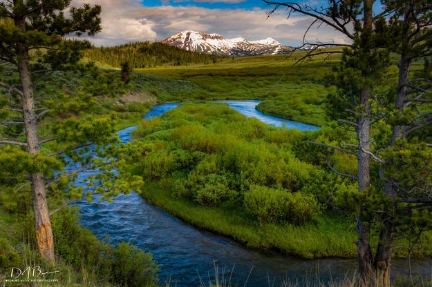 Mt. McDougall And North Cottonwood Creek. Photo by Dave Bell.