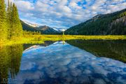 Morning Reflecting Pond. Photo by Dave Bell.