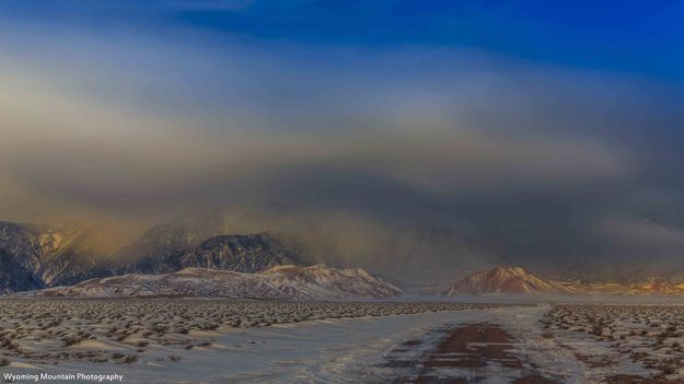 The Wind In Clark At 88 MPH. Photo by Dave Bell.