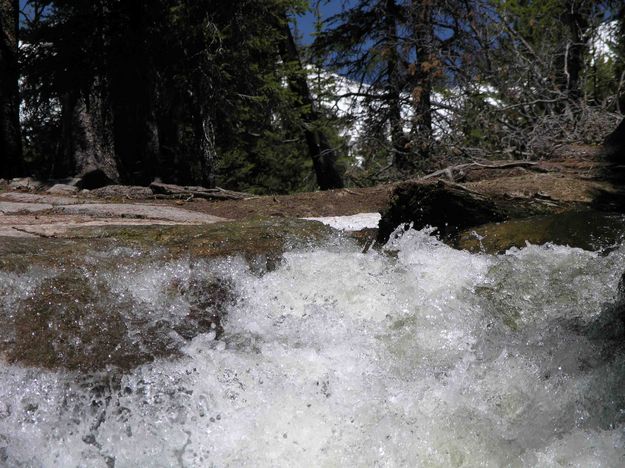 Speeding Water. Photo by Dave Bell.