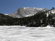 Haystack Mountain Over Big Sandy Lake. Photo by Dave Bell.