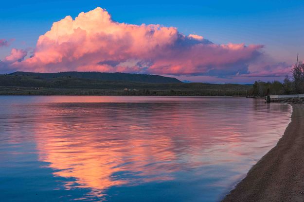 Fiery Sunset. Photo by Dave Bell.