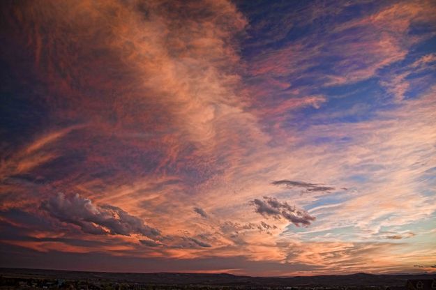 Gorgeous Sunset Alpenglow. Photo by Dave Bell.