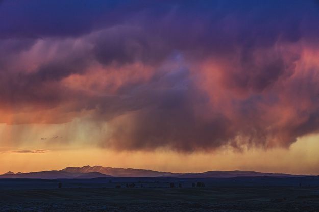 Wonderful Sunset Clouds. Photo by Dave Bell.