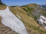 Ridgecrest Remaining Snow. Photo by Dave Bell.