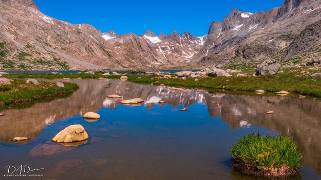 Upper Titcomb Reflections. Photo by Dave Bell.