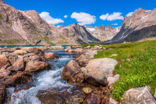 Upper Titcomb Lake. Photo by Dave Bell.