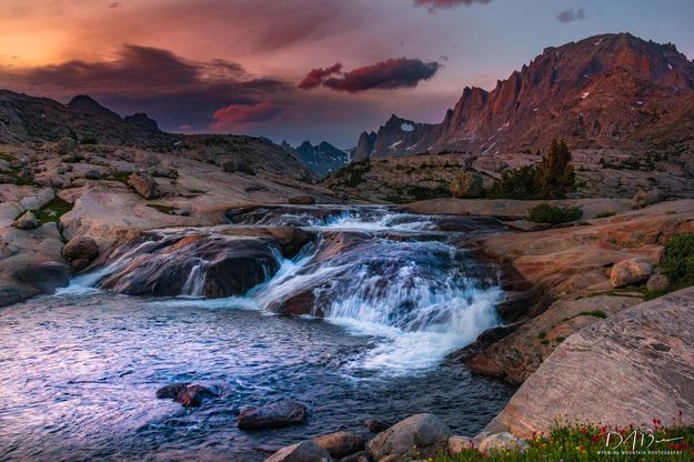 Last Alpenglow. Photo by Dave Bell.