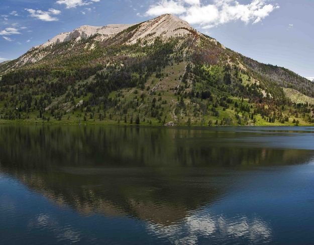 Reflection In The Lower Green River Lake. Photo by Dave Bell.