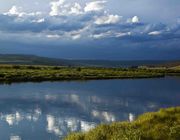 Evening Light On The Green River. Photo by Dave Bell.