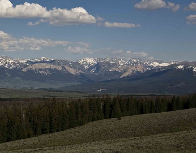 Northern End Of Wind River Mountains. Photo by Dave Bell.