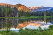 Morning At Soda Lake--Wyoming Range. Photo by Dave Bell.