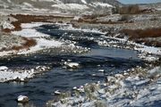 Snowy Green River Scene. Photo by Dave Bell.