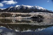 Reflection in Lake. Photo by Dave Bell.