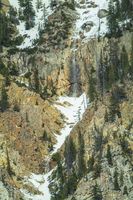 Osborne Snowmelt Waterfalls. Photo by Dave Bell.