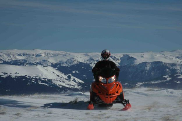 Arnie On Elk Ridge. Photo by Dave Bell.