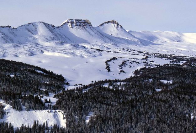 Tosi Peak And Basin. Photo by Dave Bell.