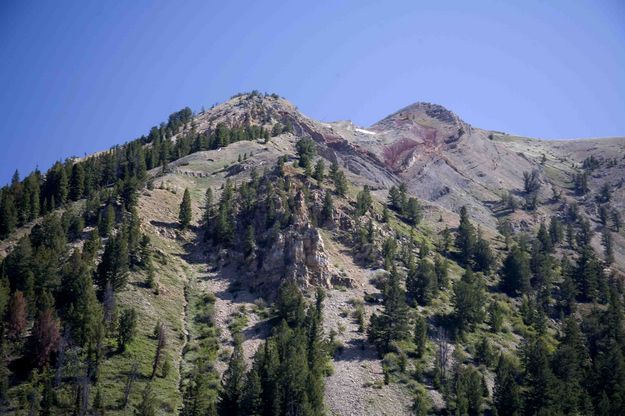 Hoback Peak Summits. Photo by Dave Bell.