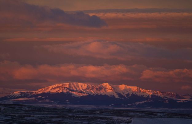 Triple Peak Sunrise. Photo by Dave Bell.