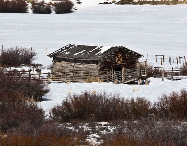 Old Building At Ryegrass Junction. Photo by Dave Bell.