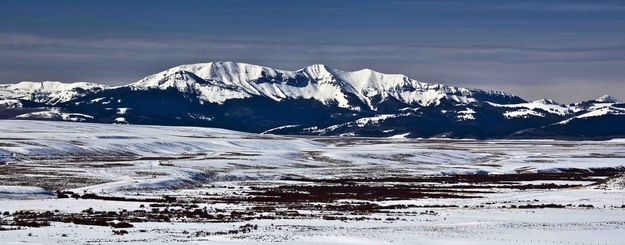 North Cottonwood Creek And Triple Peak. Photo by Dave Bell.