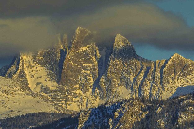 Misty Crags. Photo by Dave Bell.