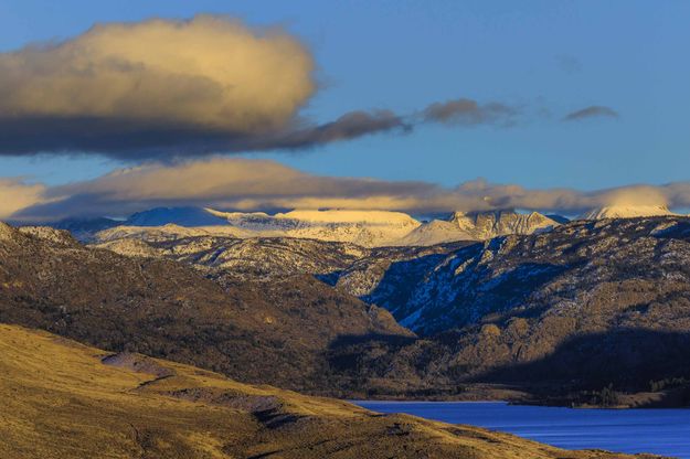 Golden Light At Setting Sun. Photo by Dave Bell.