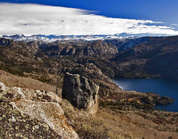 Fremont Peak And Fremont Lake. Photo by Dave Bell.