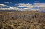 Looking Back Across The Basin To The Wyoming Range. Photo by Dave Bell.