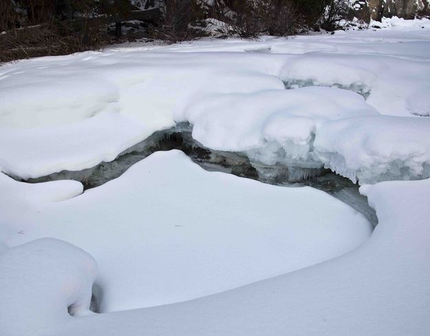 Boulder Creek Ice. Photo by Dave Bell.