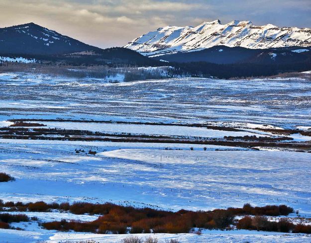 Upper Green River Valley And Sawtooth. Photo by Dave Bell.