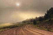 Foggy Morning In Jack Creek Basin. Photo by Dave Bell.