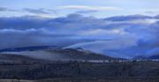 Fremont Ridge Fog Action. Photo by Dave Bell.