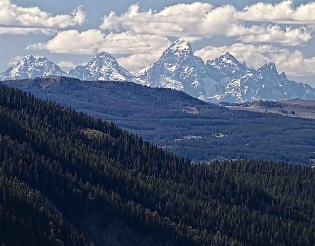 The Tetons. Photo by Dave Bell.