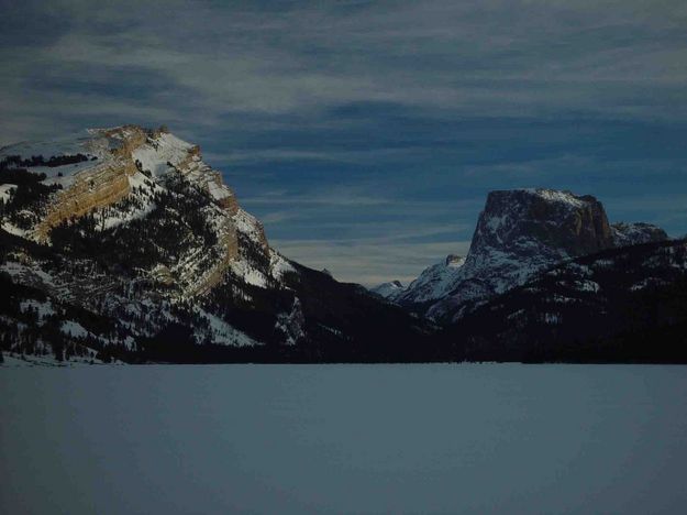 Lookout and Square Top. Photo by Dave Bell.