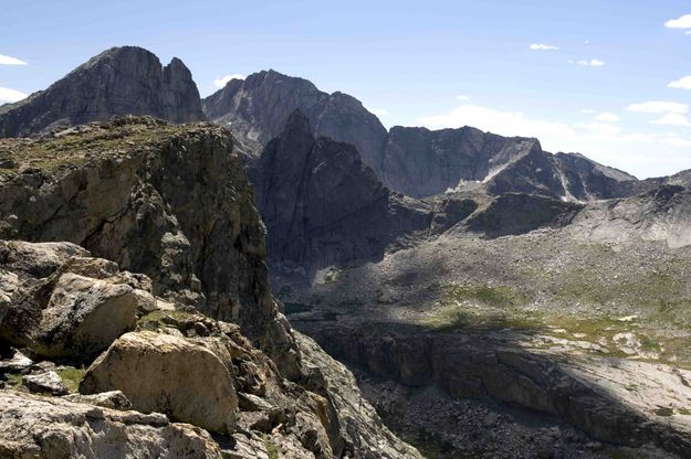 Promontory Overlooking East Temple Peak And Lost Temple Spire. Photo by Dave Bell.