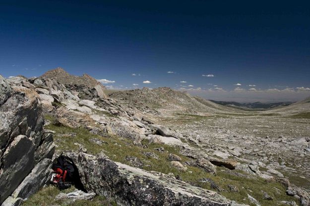 View Down Valley Toward Deep Creek Lakes. Photo by Dave Bell.