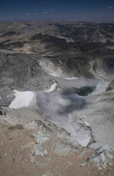 View North From Wind River Peak Summit. Photo by Dave Bell.