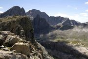 Promontory Overlooking East Temple Peak And Lost Temple Spire. Photo by Dave Bell.