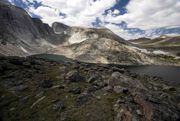 Upper Upper Deep Creek Lake and Little El Capitan. Photo by Dave Bell.