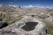 Natures Bathtub and Lizard Head Peak. Photo by Dave Bell.