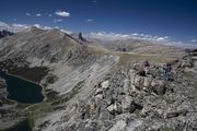 Hikers On The Edge. Photo by Dave Bell.